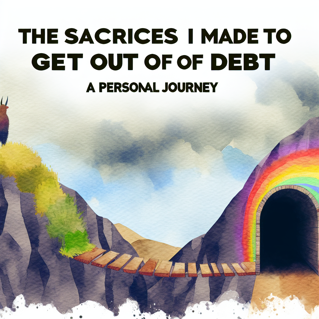 The Sacrifices I Made to Get Out of Debt: A Personal Journey