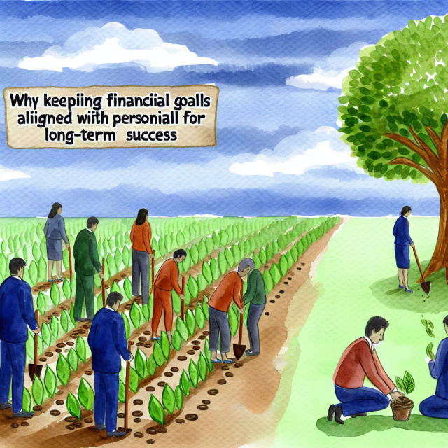 Why Keeping Financial Goals Aligned with Personal Values is Crucial for Long-Term Success